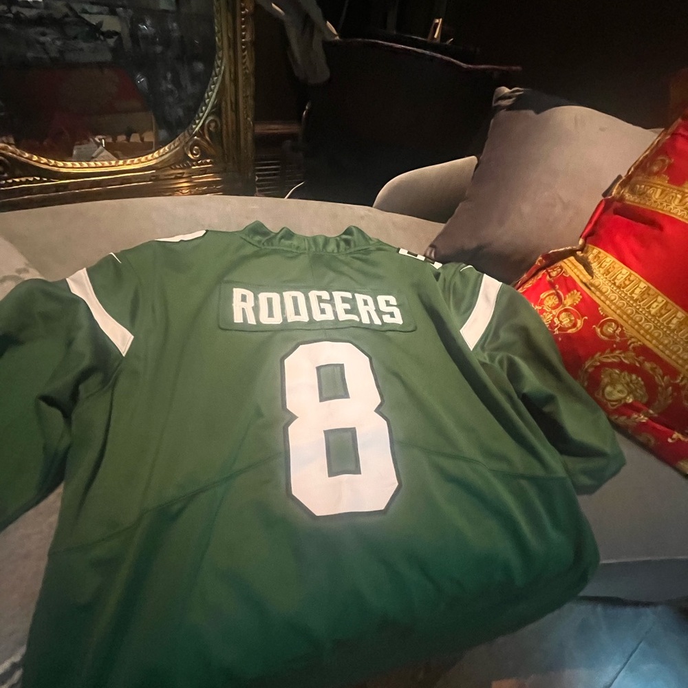 Aaron Rodgers New York Jets Jersey – Official NFL Nike Game Edition